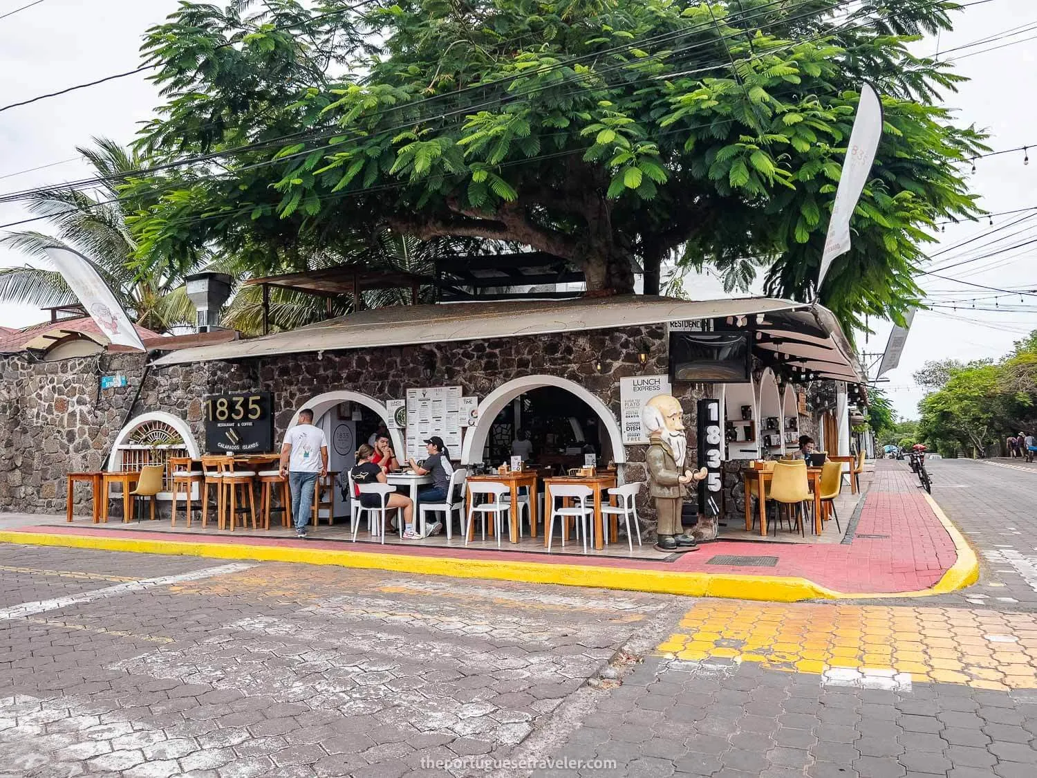 The 1835 Café in Puerto Ayora - Where to Stay in the Galapagos