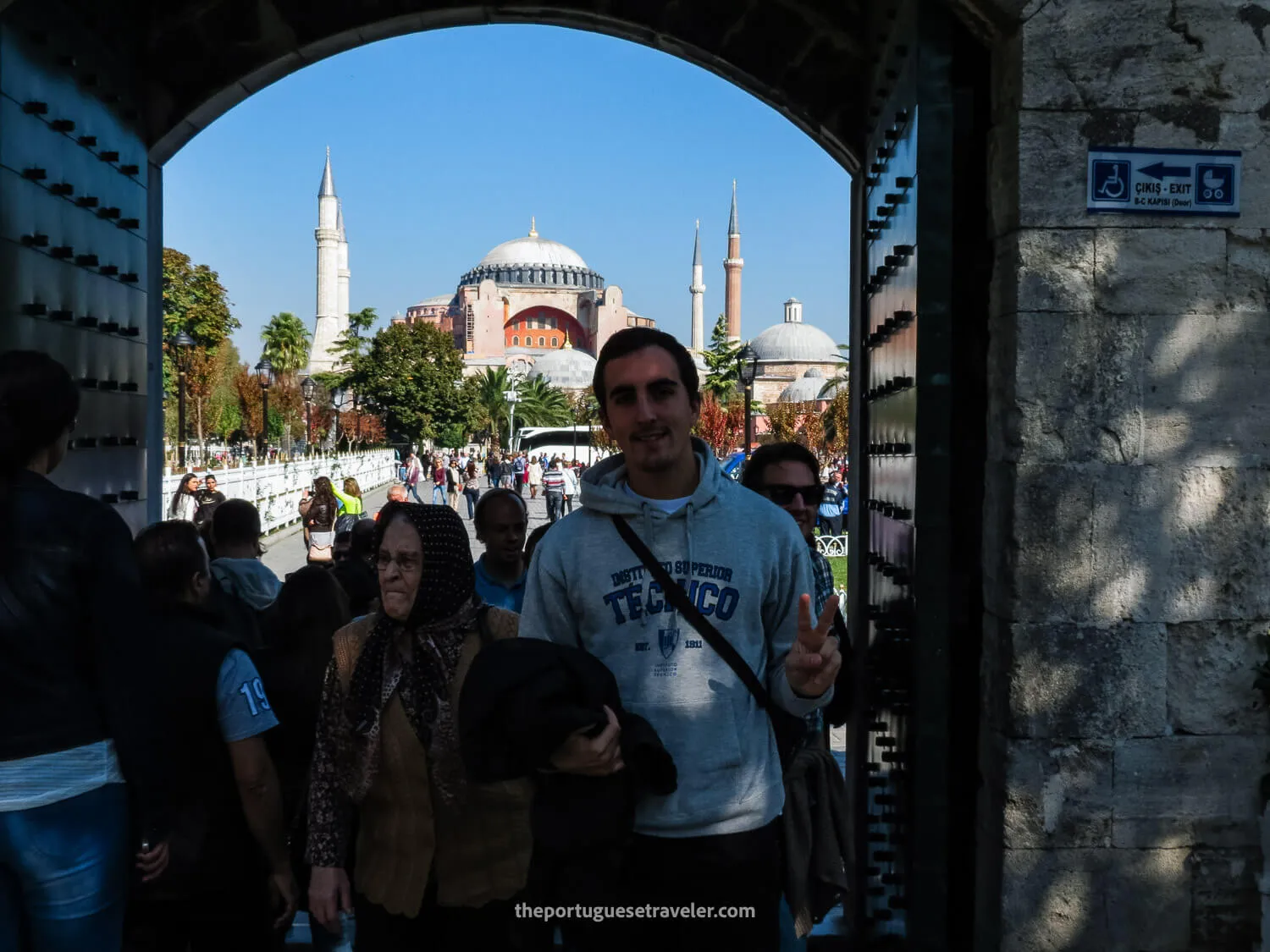 Me and Hagia Sophia