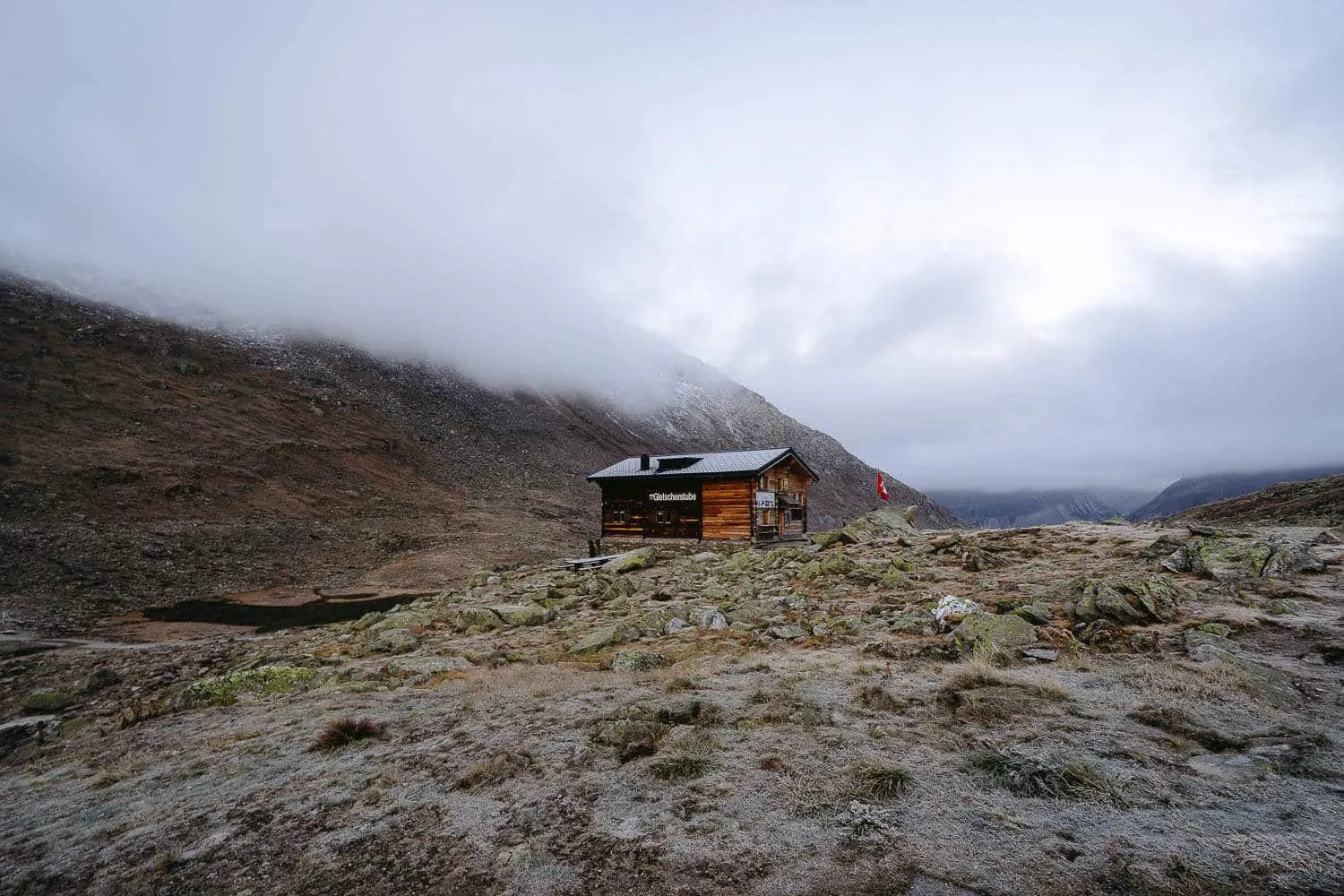 The Gletscherstube mountain hut