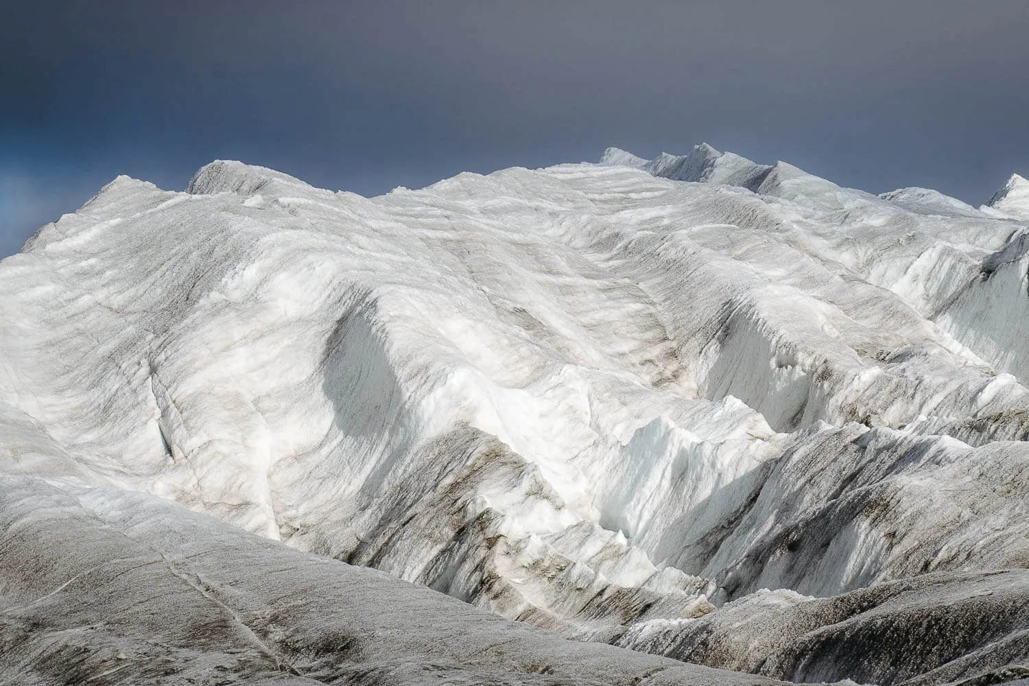 Details of the Aletsch Glacier