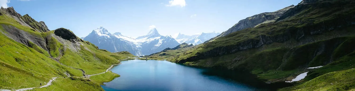 A Panorama of the Bachalpsee Lake