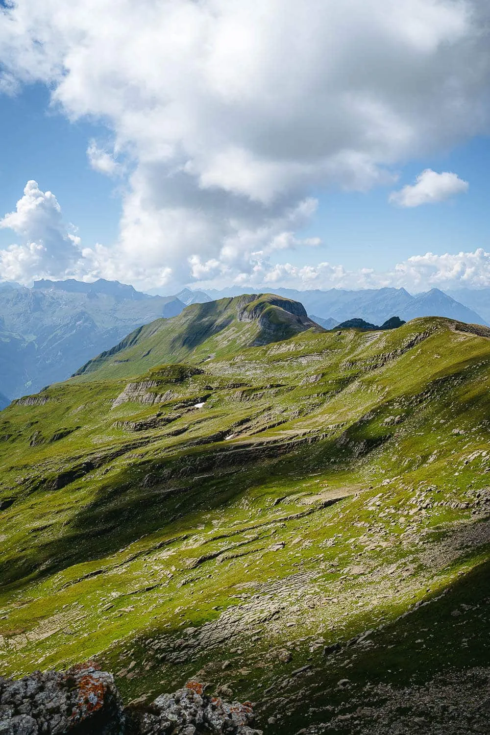 The views on the way to the Faulhorn summit