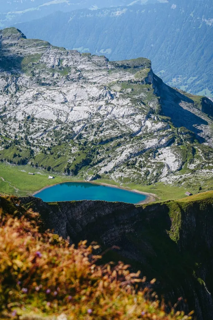 The lake Sägistalsee
