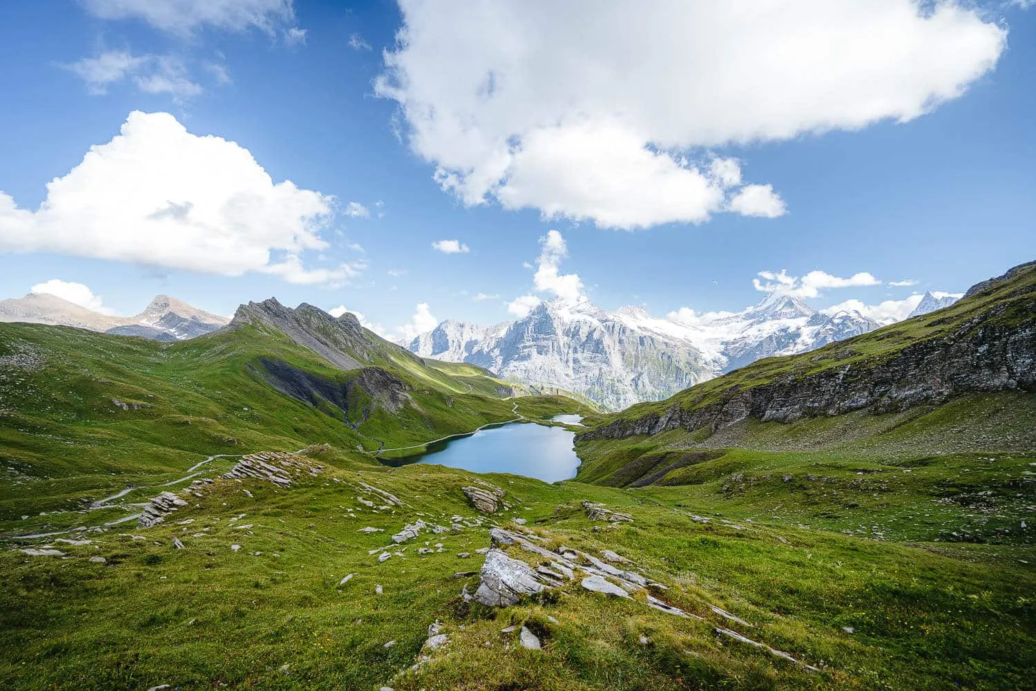 The view to the Bachalpsee