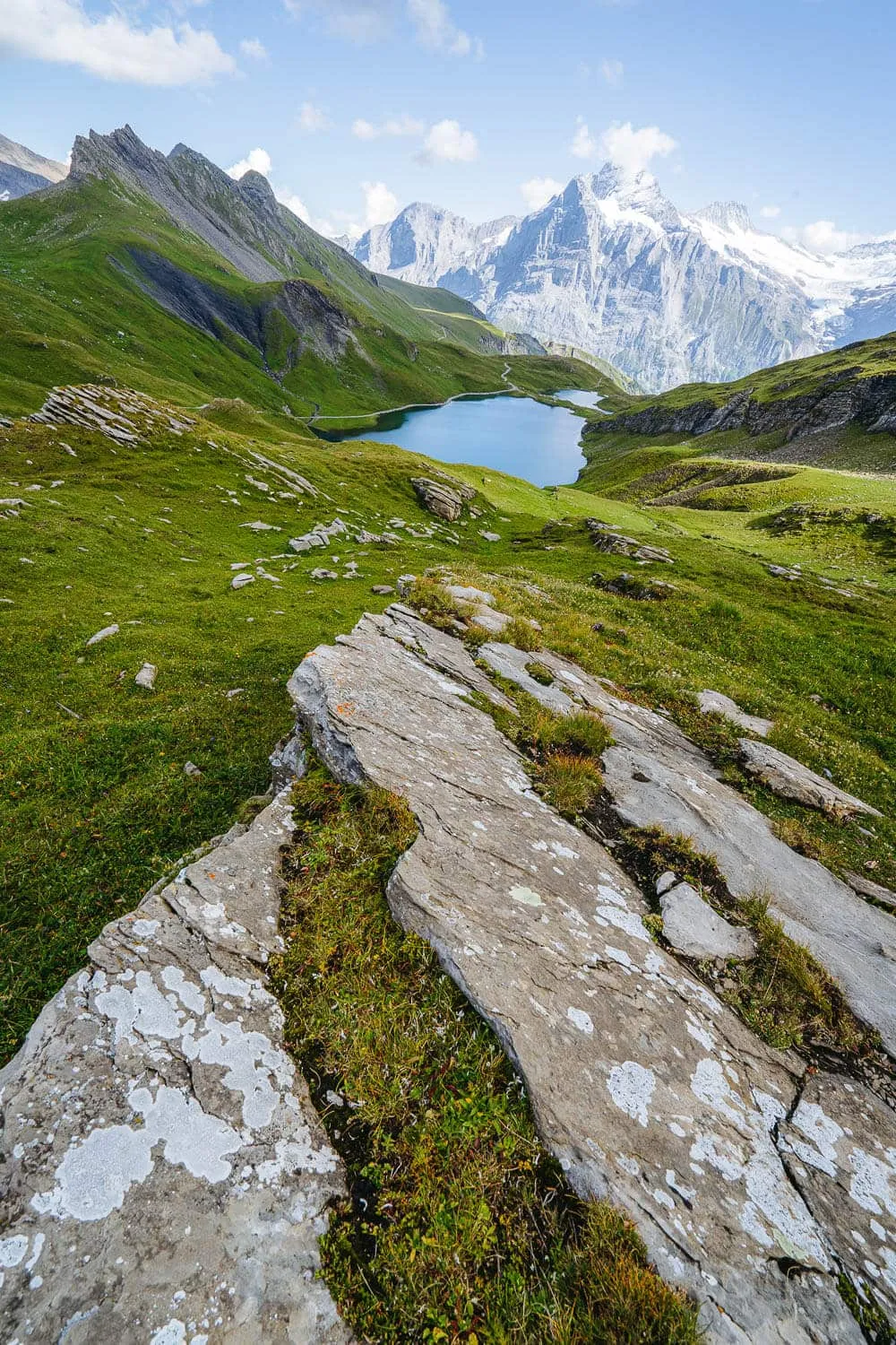 Bachalpsee rock formations