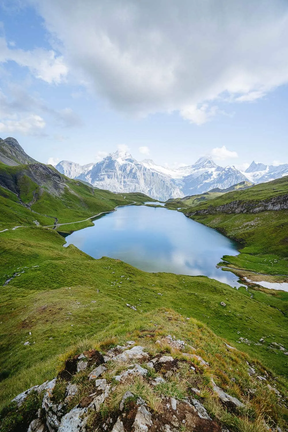 The Bachalpsee lake