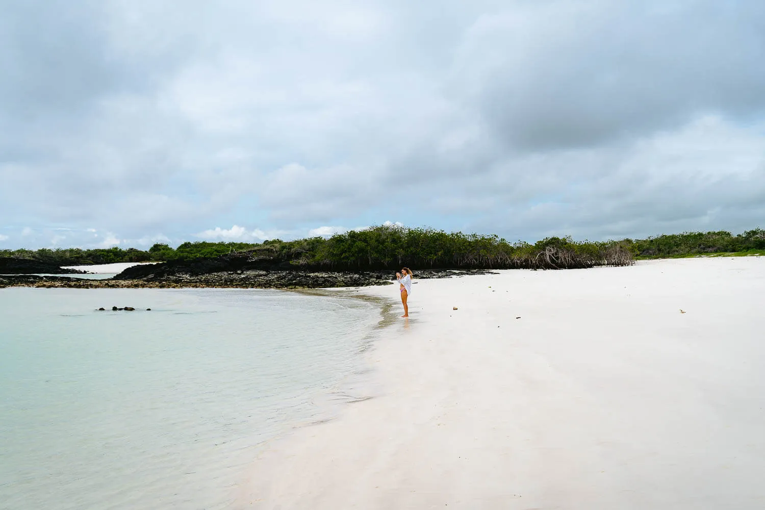Bahia Rosa Blanca beach on the 360 tour San Cristobal