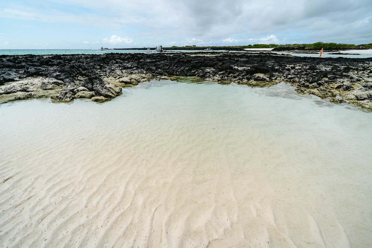 Bahia Rosa Blanca beach on the 360 tour San Cristobal