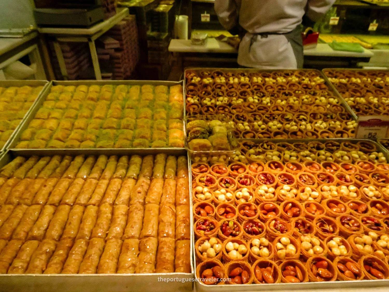 Baklava and other sweets in Istanbul