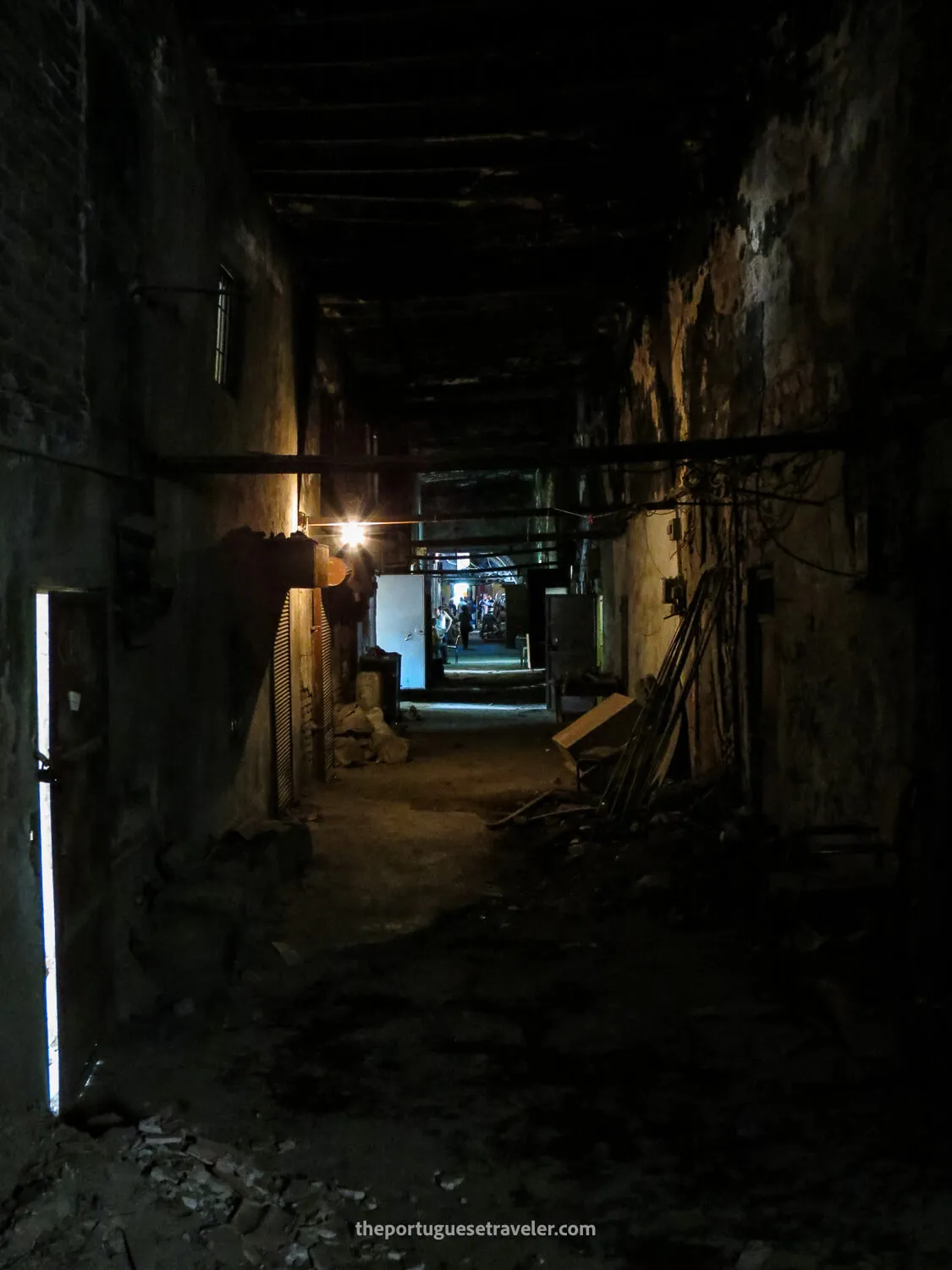 The interior of the Büyük Valide Han