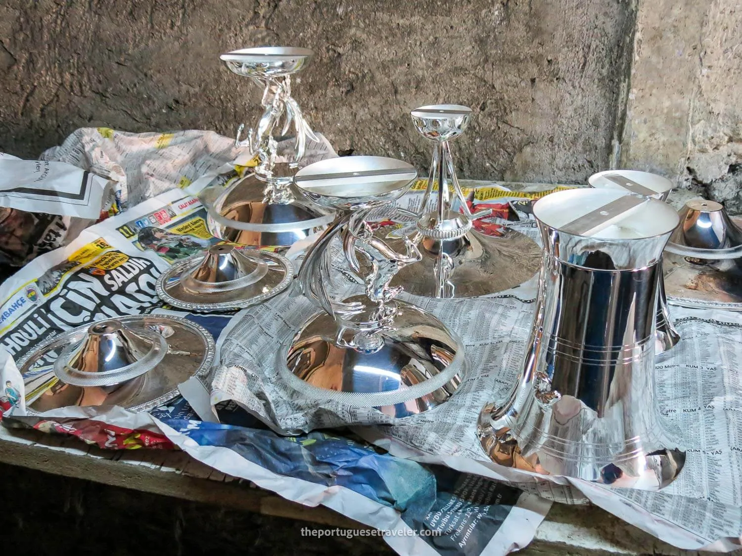 A silver workshop in Büyük Valide Han