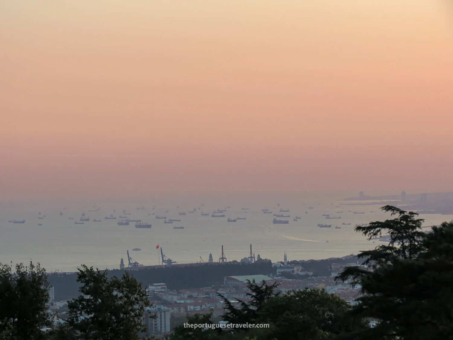 Camlica Hill Groove at Sunset
