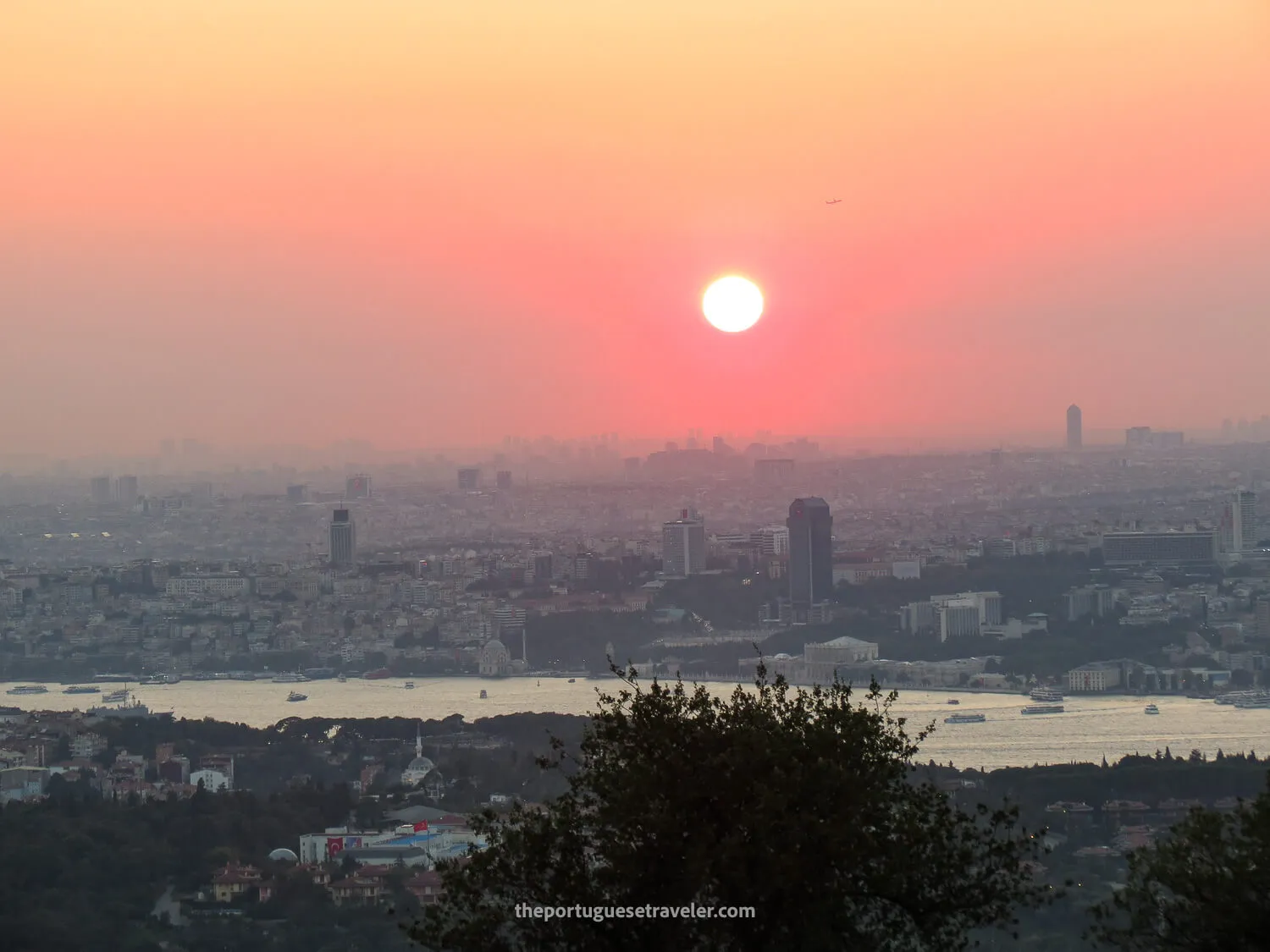 Camlica Hill Groove at Sunset
