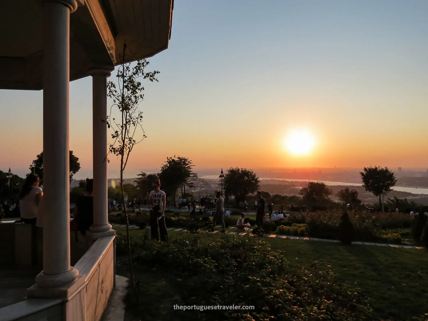 Camlica Hill Groove at Sunset