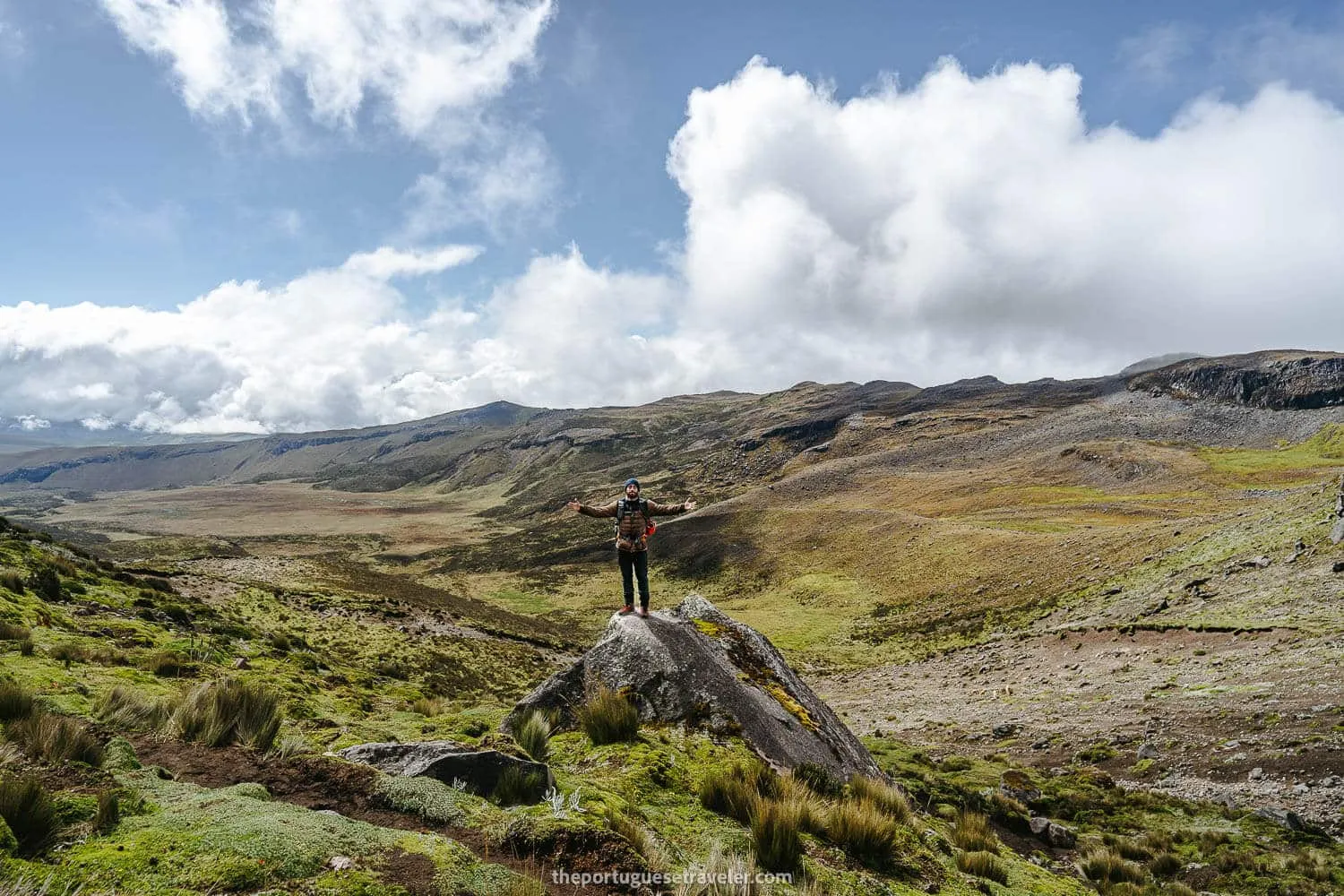 Carihuairazo's basin