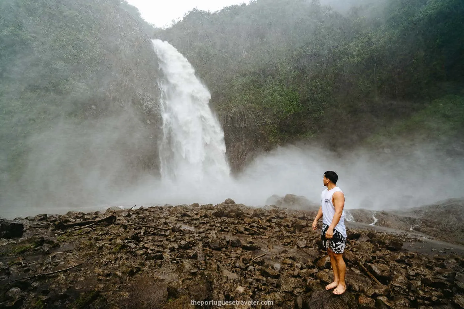 Eddie at Cascada Magica Waterfall