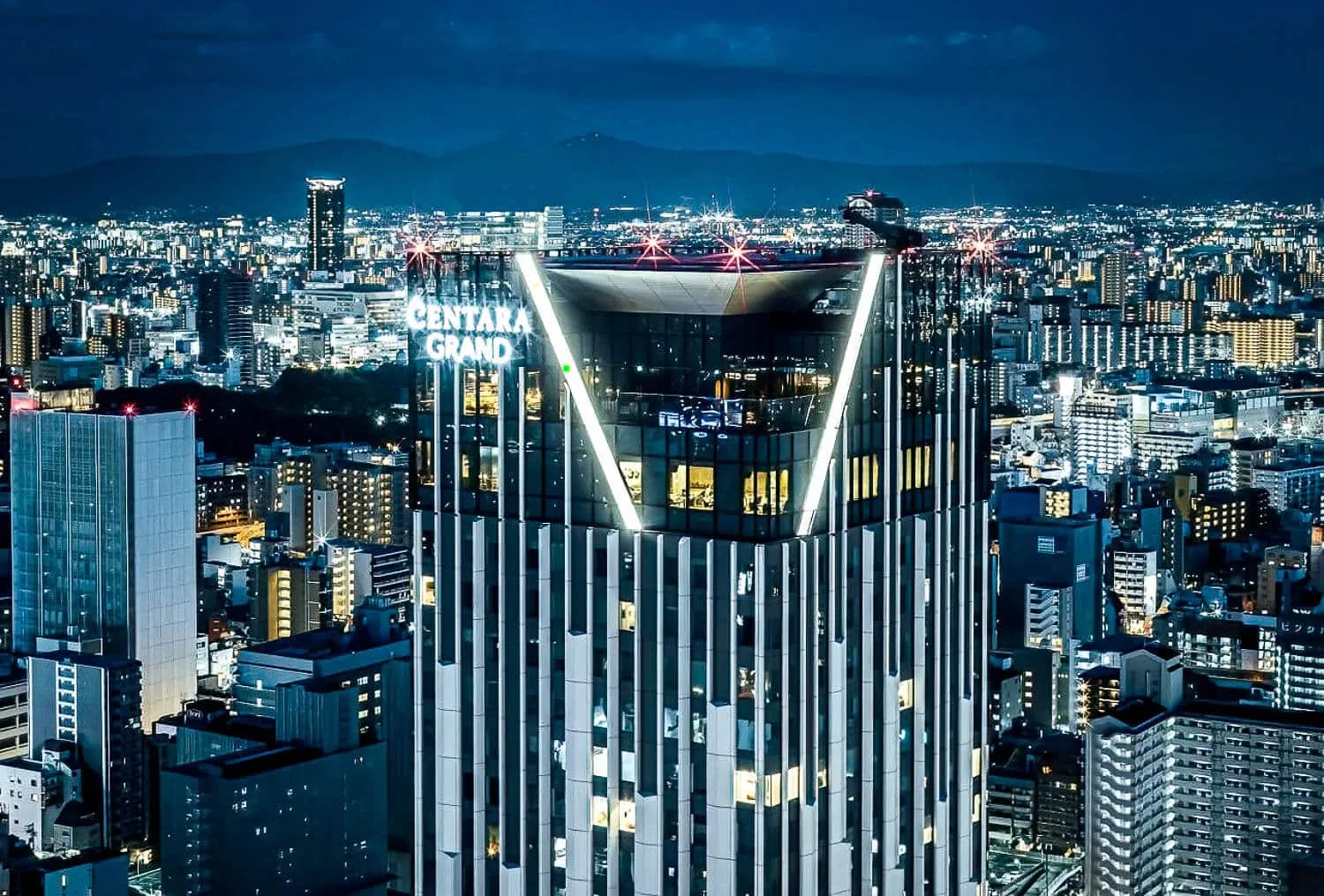 Centara Grand Hotel, one of the best luxury hotels in Osaka, Japan