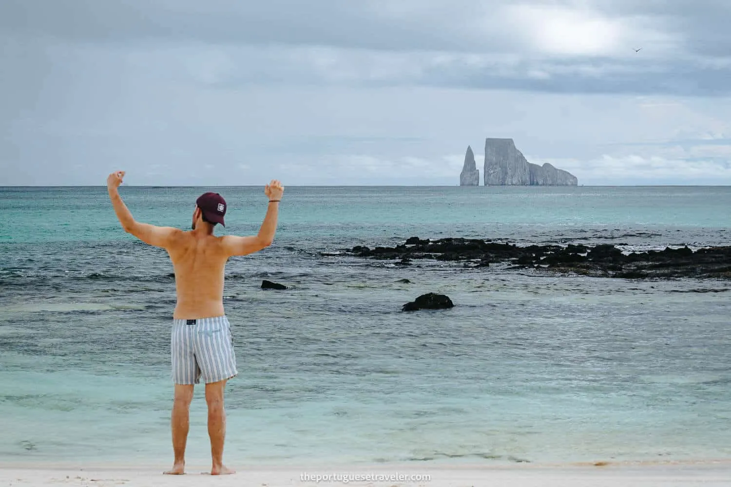 Me and Kicker Rock