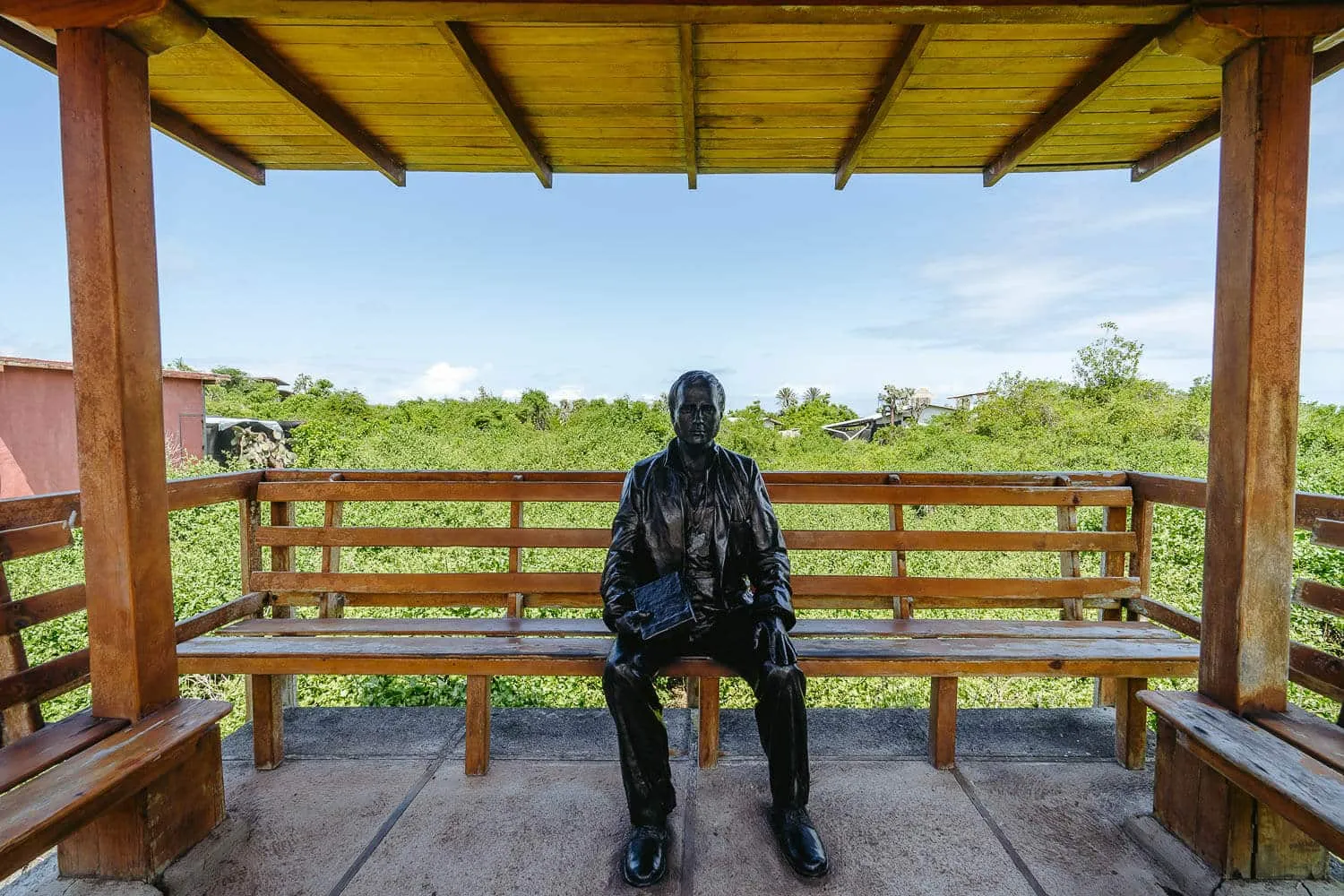 Charles Darwin Statue
