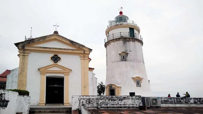 Colonial Guia’s Fortress in Macau, China