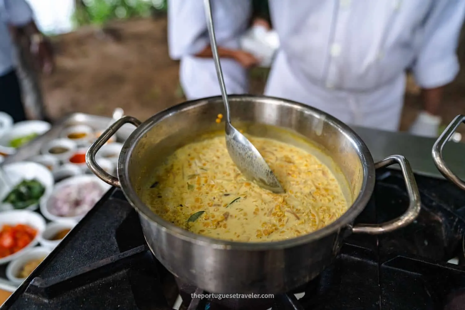 The finished Dahl dish