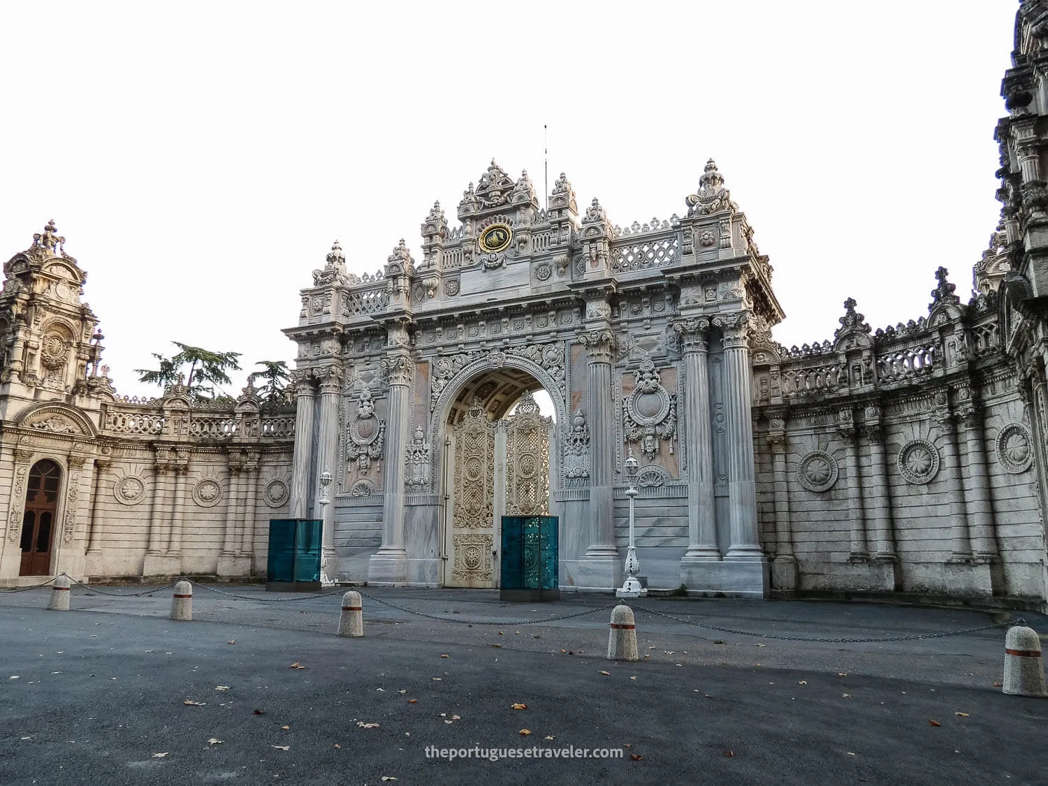 The Dolmabahçe Palace in Istanbul