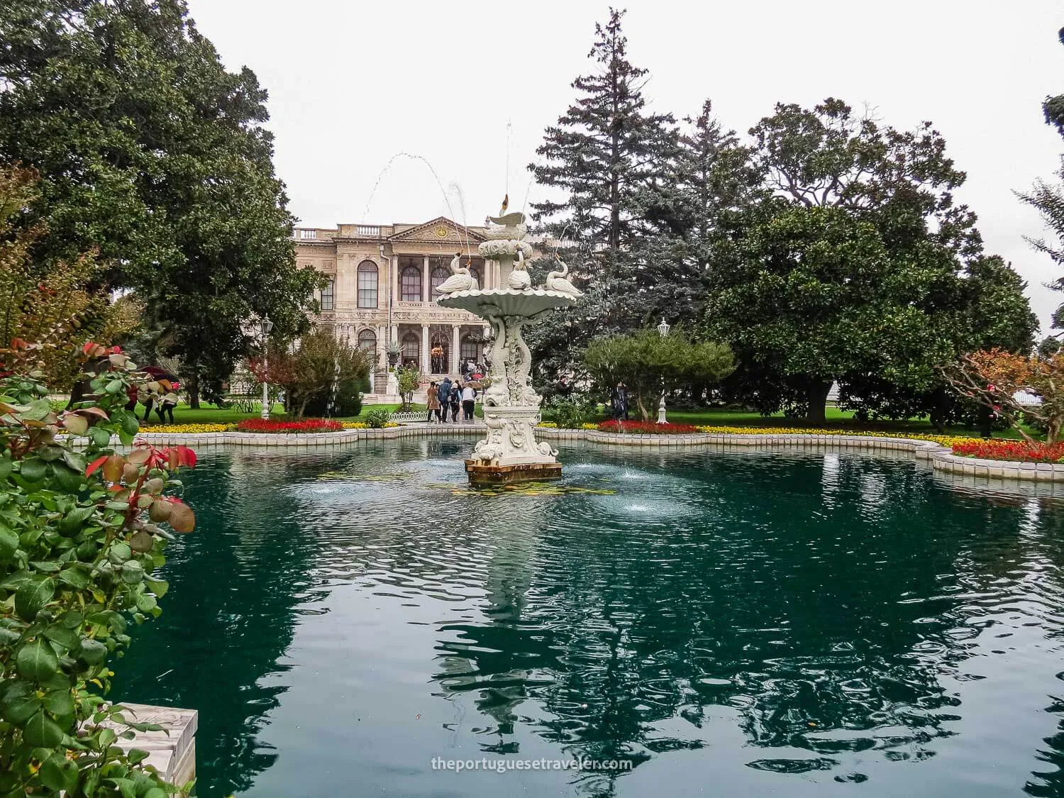 The Dolmabahçe Palace in Istanbul