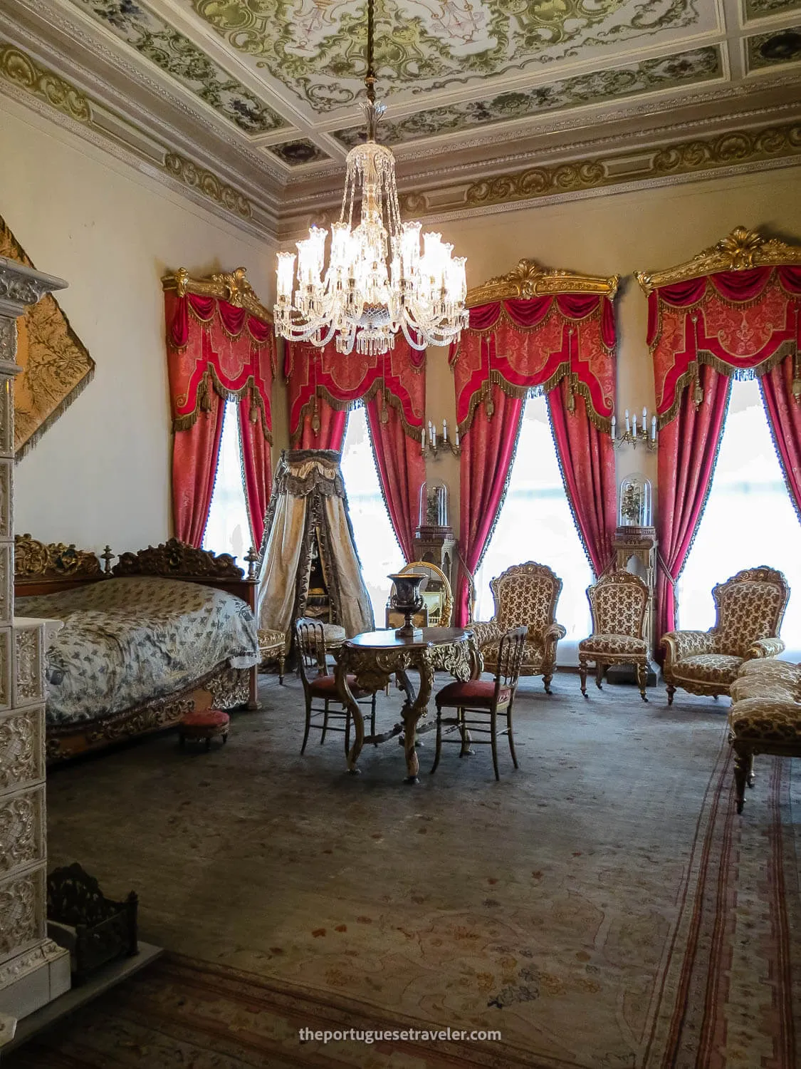 A room inside Dolmabahçe Palace