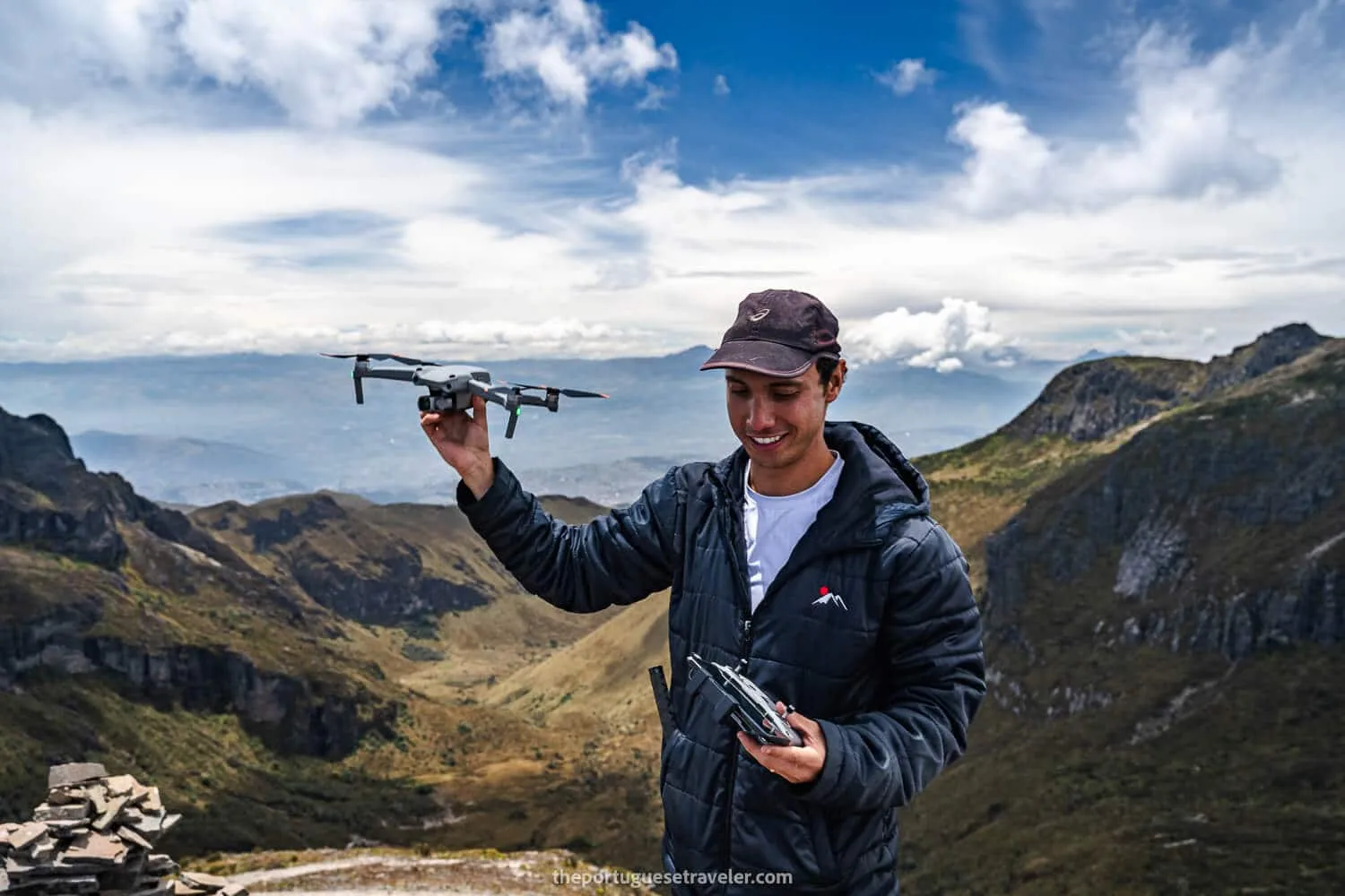 Dani droning in Cerro Ladrillos