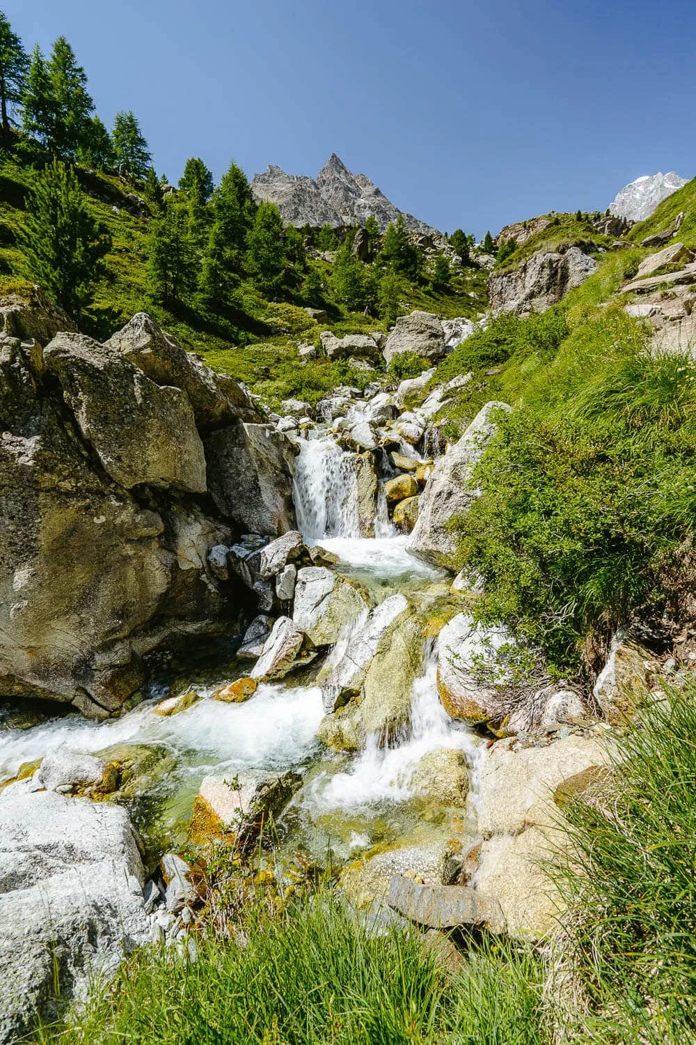 Waterfalls on the Edelweissweg