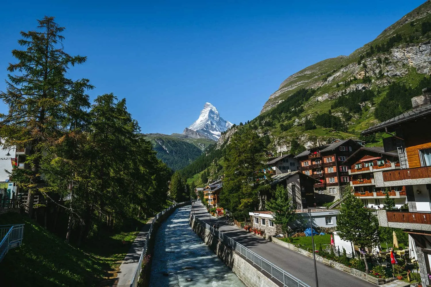 Matterhorn seen from Zermatt