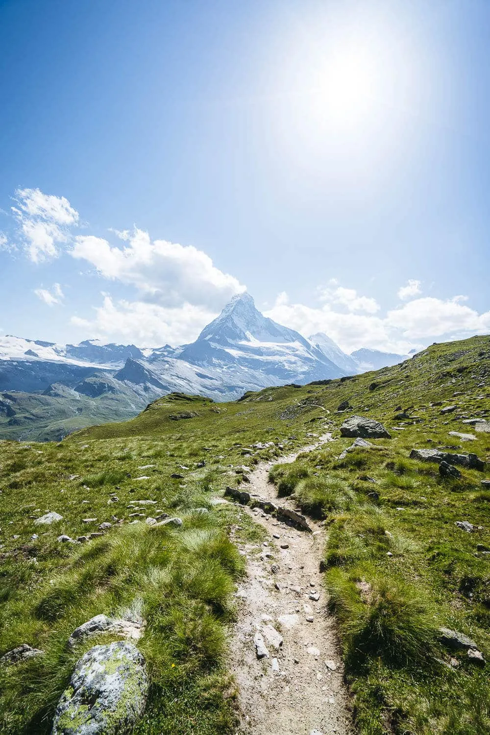 The first sight of Matterhorn
