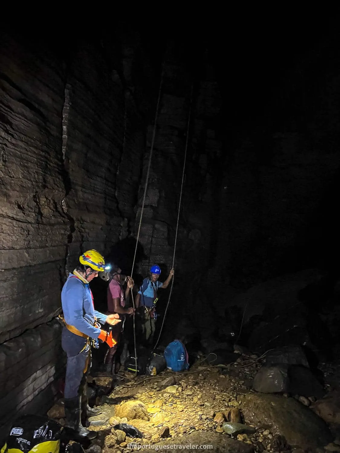 Inside Tayos Caves