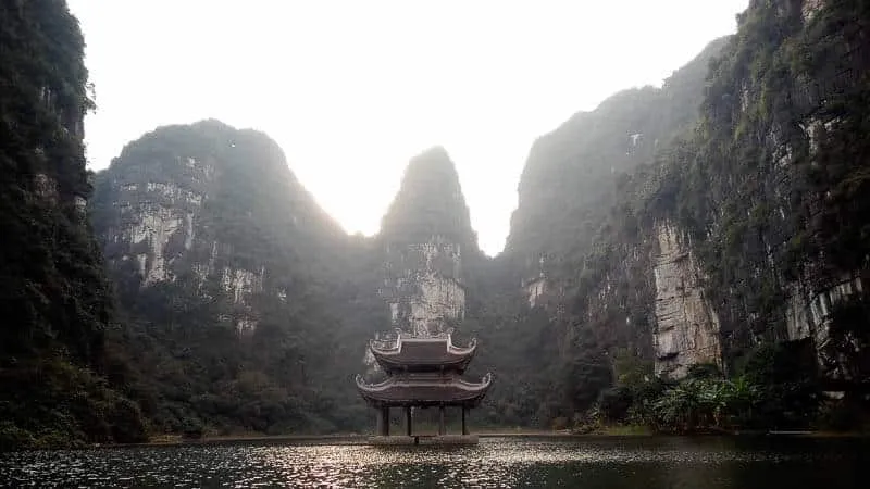 Epic Water Temple in Ninh Binh, Vietnam