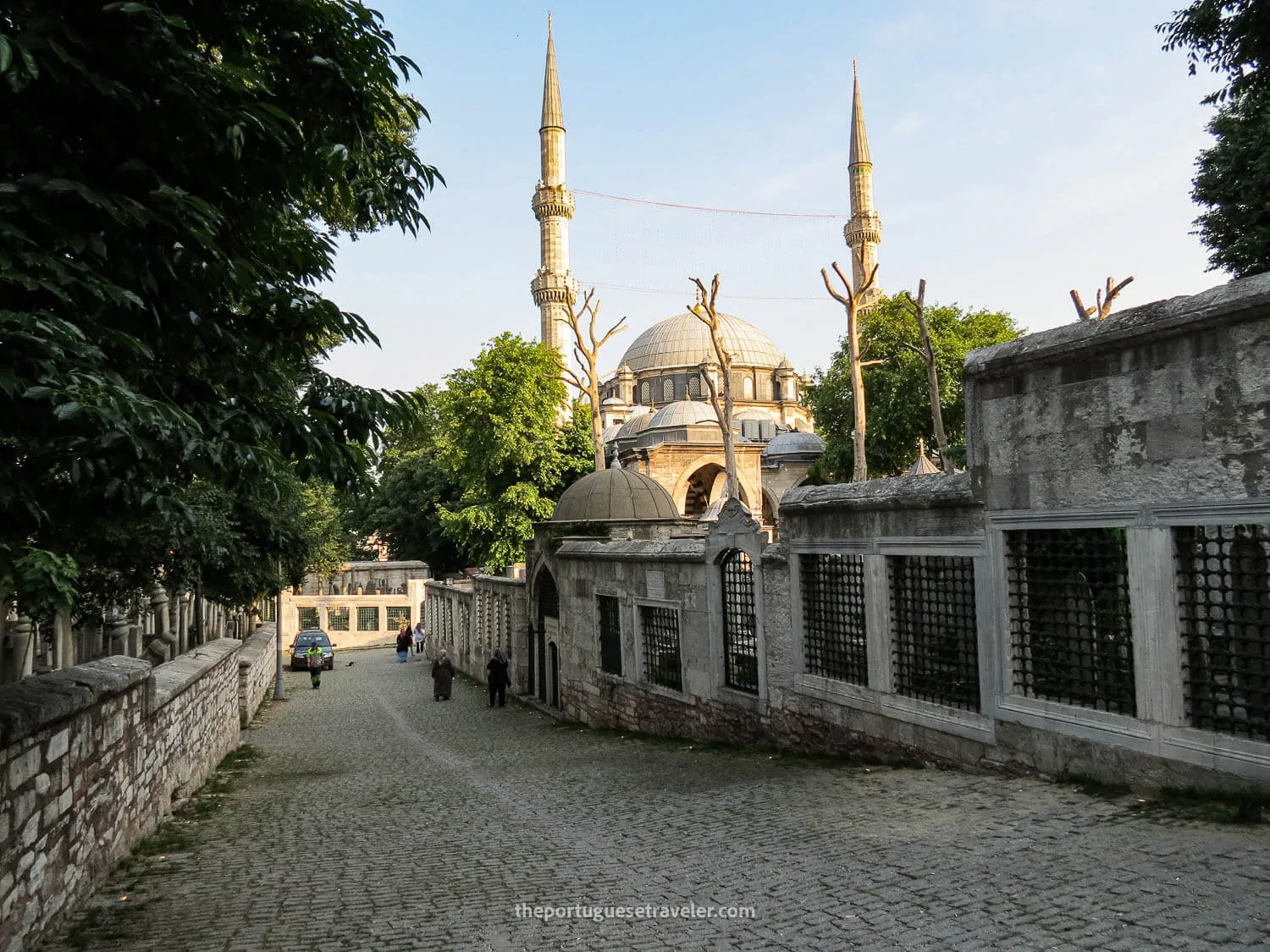 The Eyüp Camii, Eyup Mosque in Istanbul