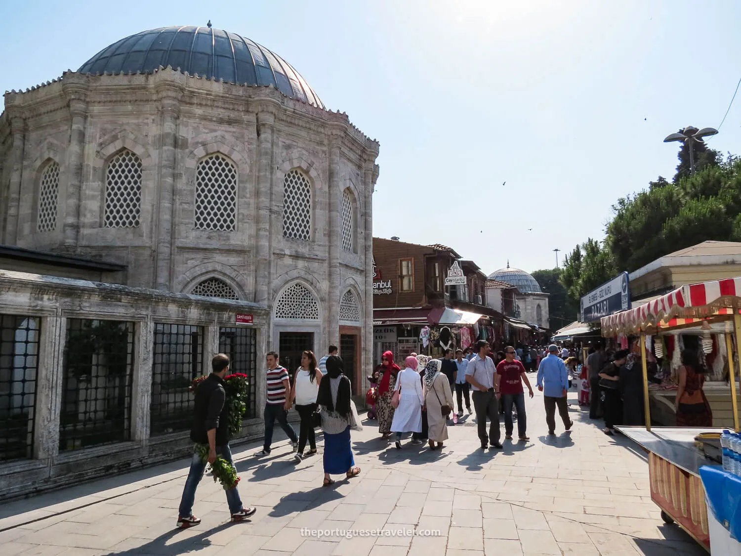 The Eyüp Camii, Eyup Mosque in Istanbul