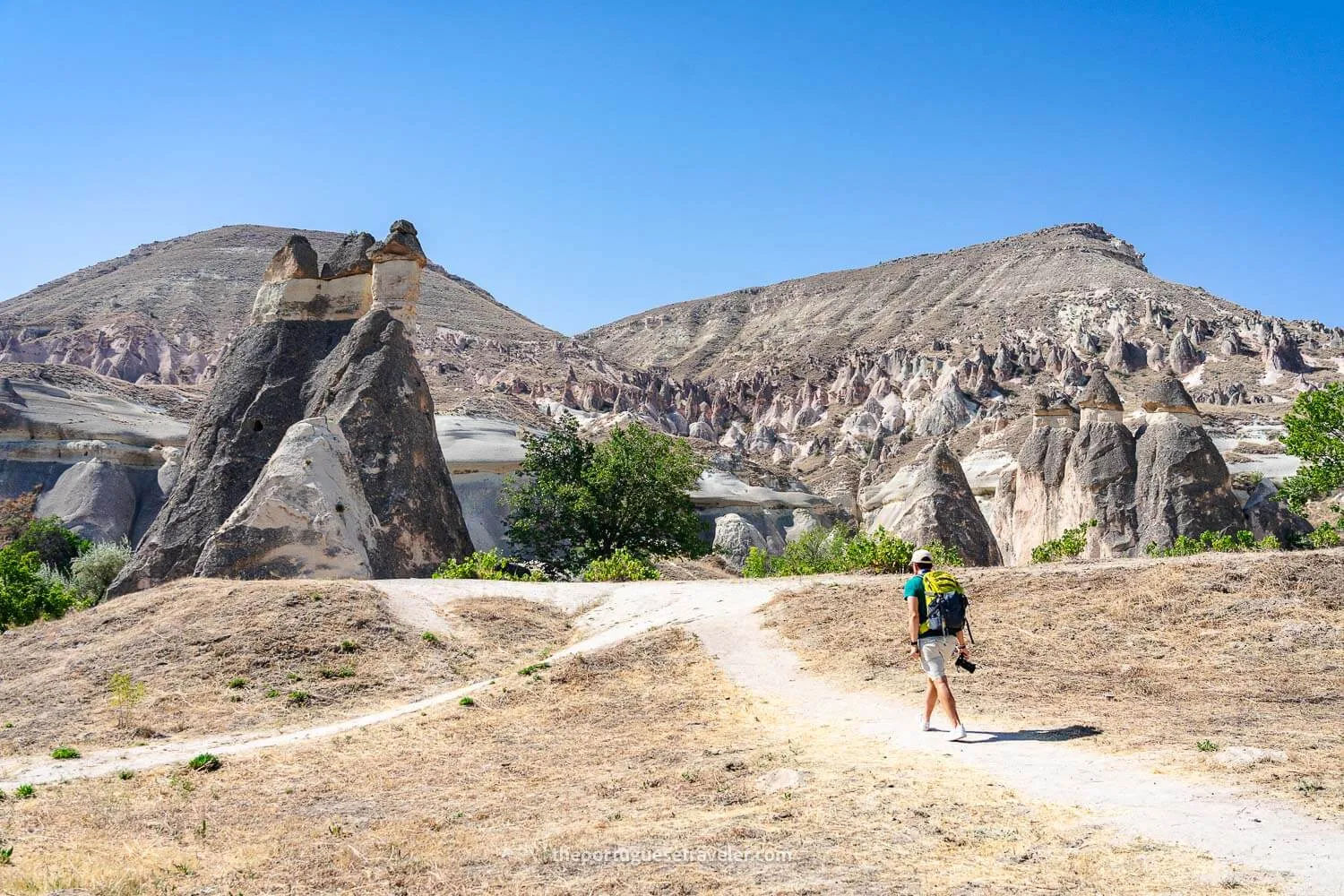 The entrance of the Monks Valley, on the Cappadocia Red Tour