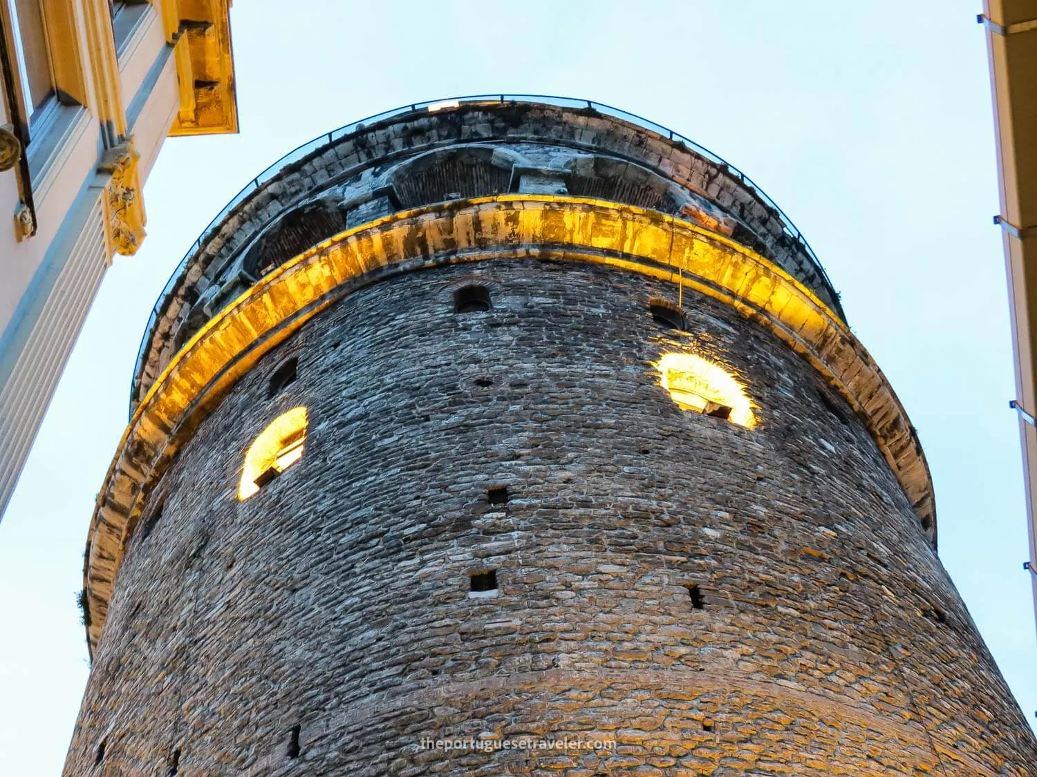 The top of Galata Tower
