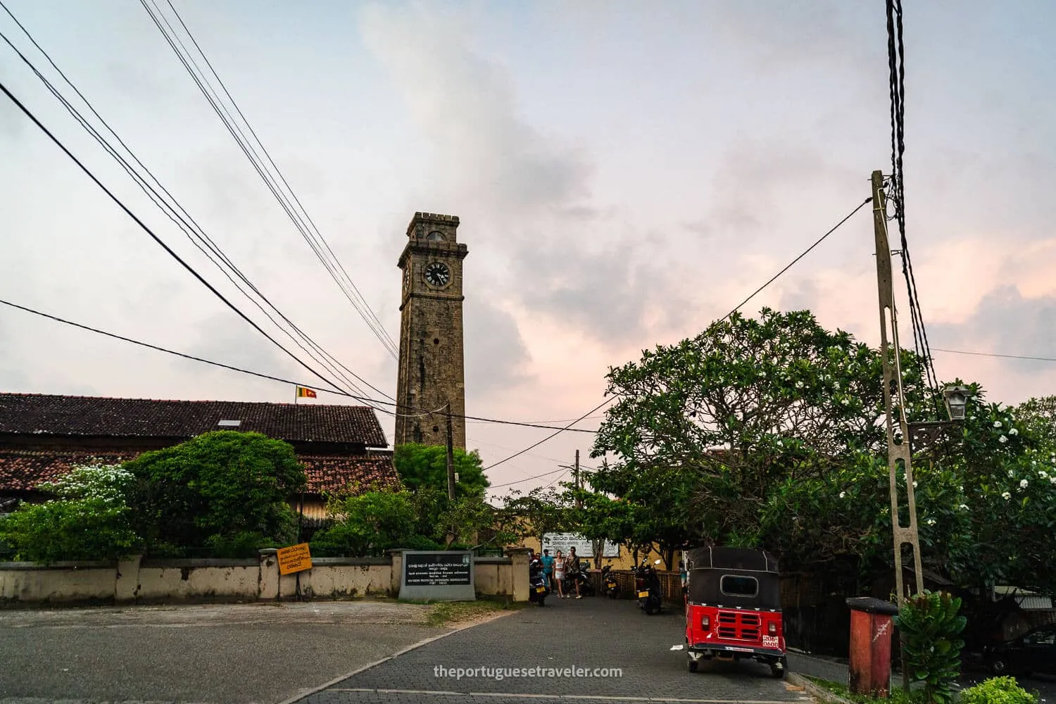 The Clock Tower at Sunset