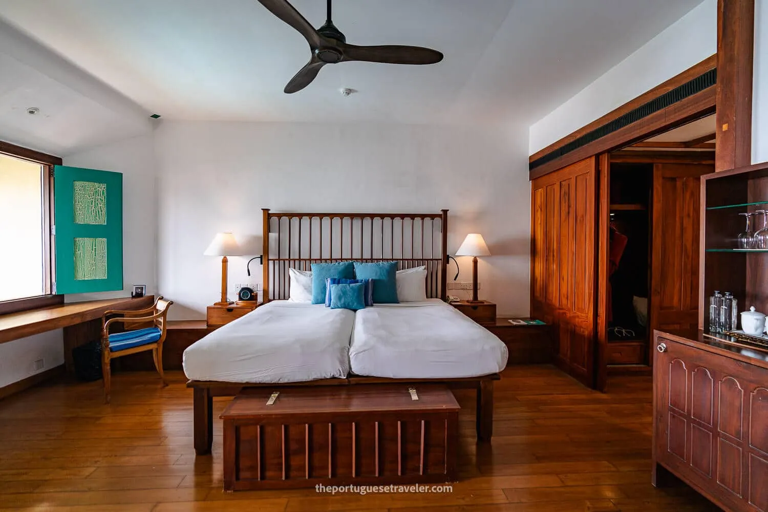 My room at the Jetwing Lighthouse Hotel