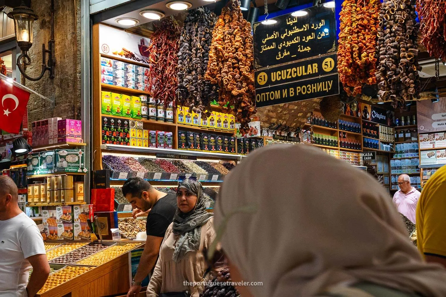 The Grand Bazaar in Istanbul