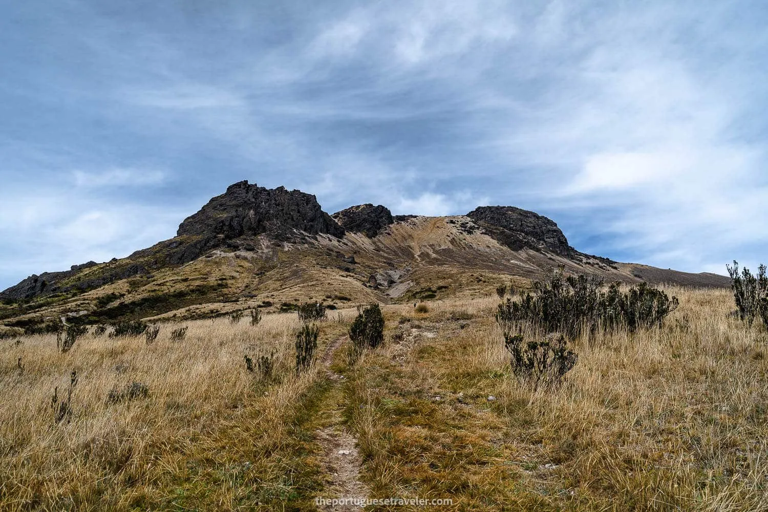 Guagua Pichincha seen from next to Padre Encantado