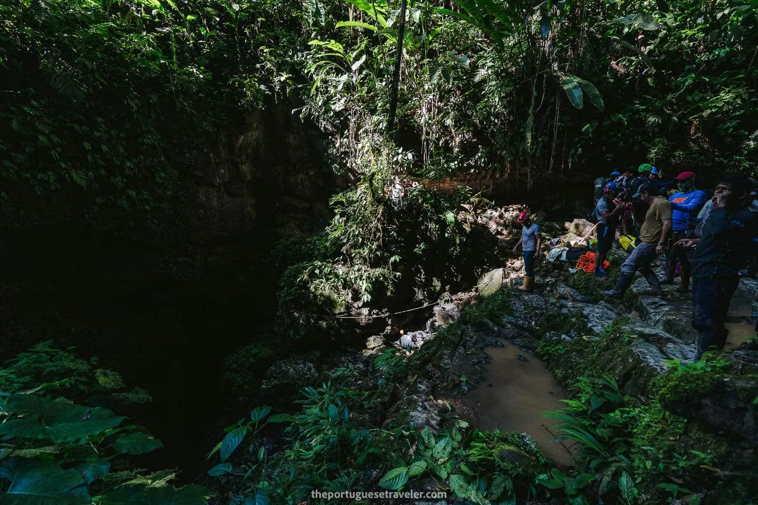 The Tayos Caves mouth