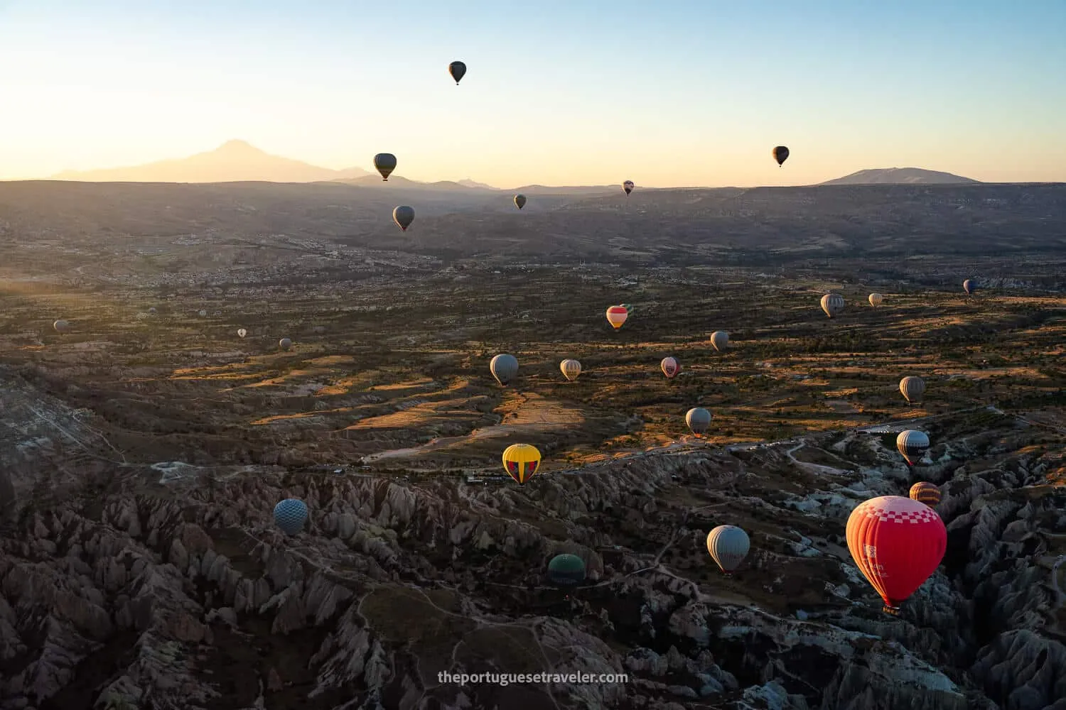 Hot Air Balloon Tour in Cappadocia, Turkey