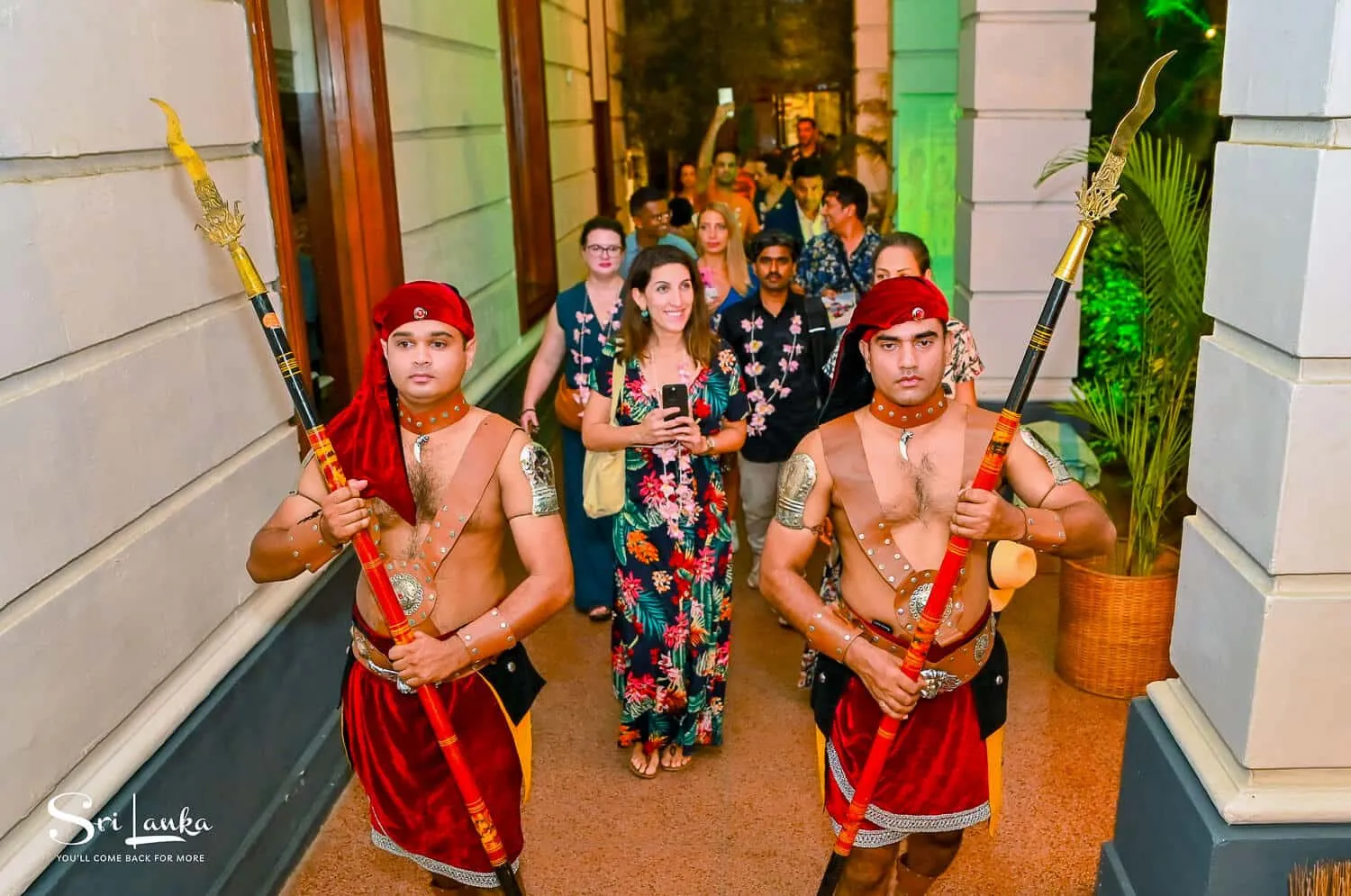 The welcoming party