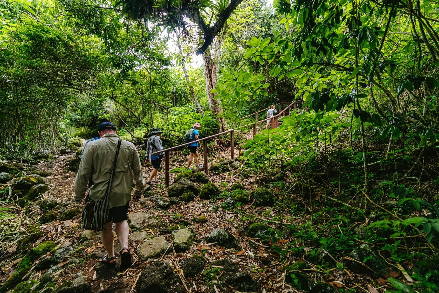 Hiking to the fresh water spring in Florena Island - Galapagos Packing List