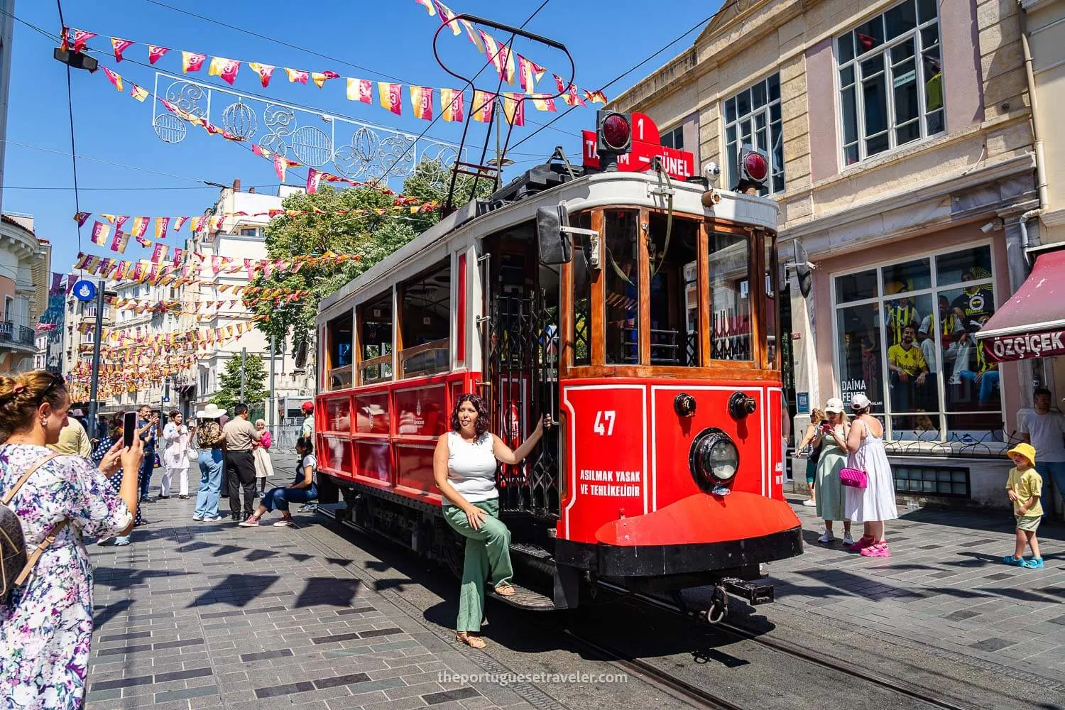 Istiklal Caddesi's Tram