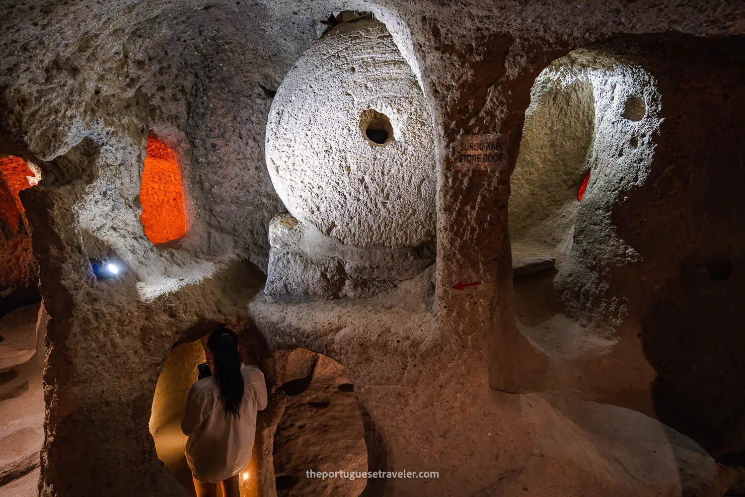 Kaymakli Underground City in Cappadocia, one of the highlights of the Cappadocia Green Tour