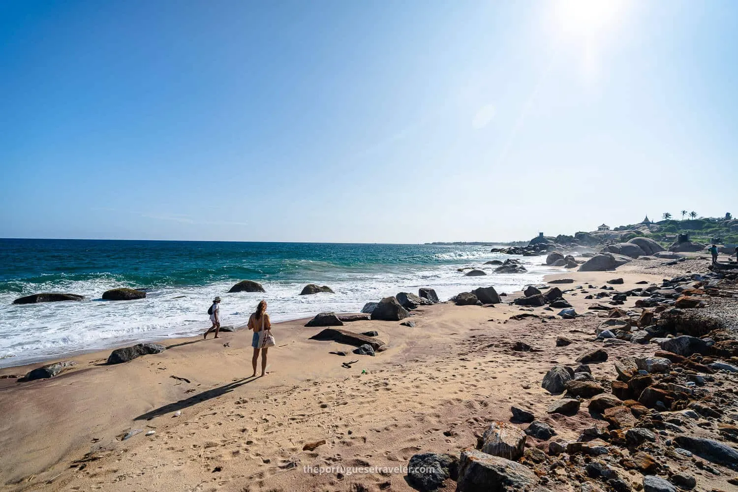 The Kirinda Beach Ocean side