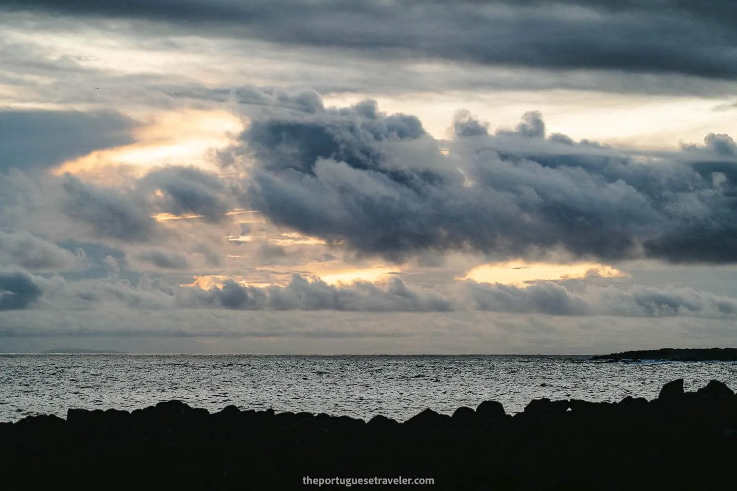The last rays of sun
